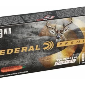 FEDERAL PREMIUM 243 WIN 85GR TROPHY COPPER 20RD 10BX/CS